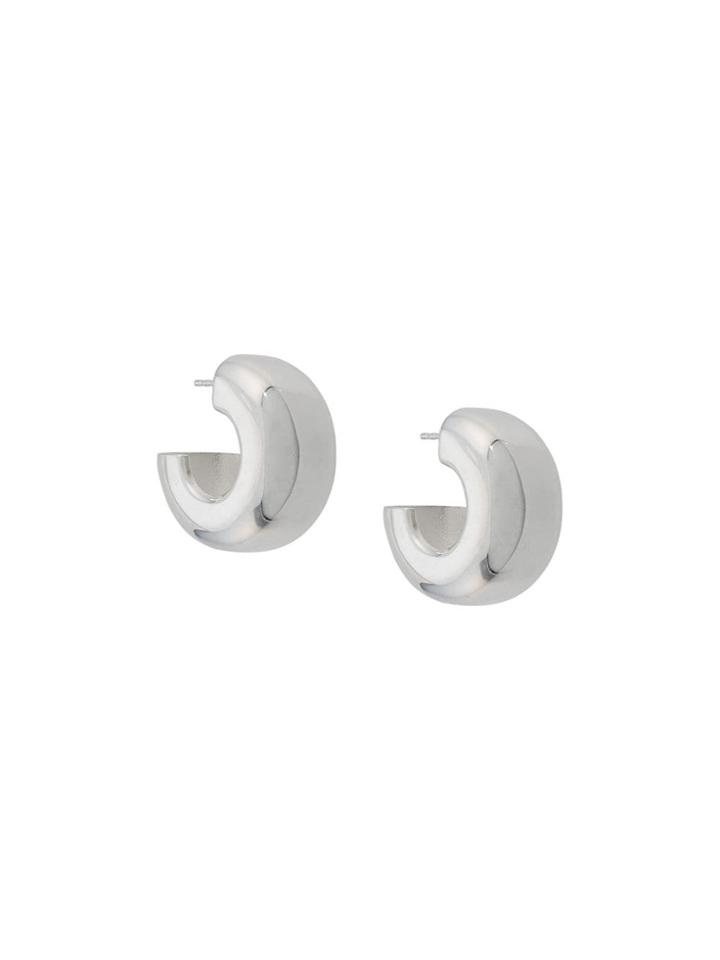 All Blues Tire Earrings - Silver