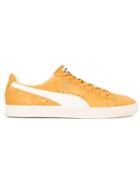 Puma 'clyde Premium Core' Sneakers - Yellow & Orange