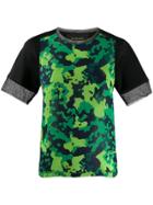 Mr & Mrs Italy Camo Print T-shirt - Green