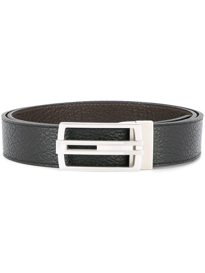 Cerruti 1881 Logo Buckle Belt - Black