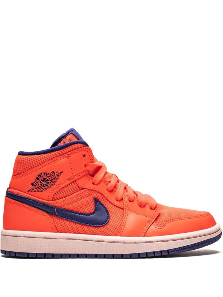 Jordan Wmns Air Jordan 1 Mid Sneakers - Orange