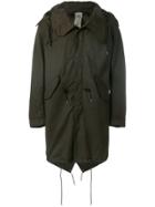 Ten-c Fishtail Parka - Green