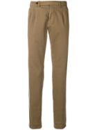 Berwich Raffide Trousers - Brown