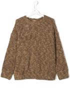 Caffe' D'orzo Teen Elena Melange Jumper - Neutrals