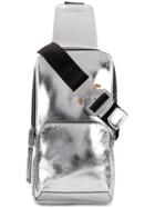 Alyx Crossbody Buckle Bag - Silver