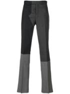 Pt01 Checked Pleated Trousers - Grey