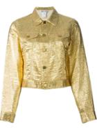 Comme Des Garcons Vintage Metallic Denim Jacket
