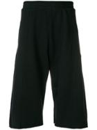 Ann Demeulemeester Raw Hem Shorts - Black