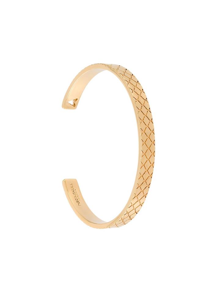 Northskull 'fence' Bracelet - Metallic
