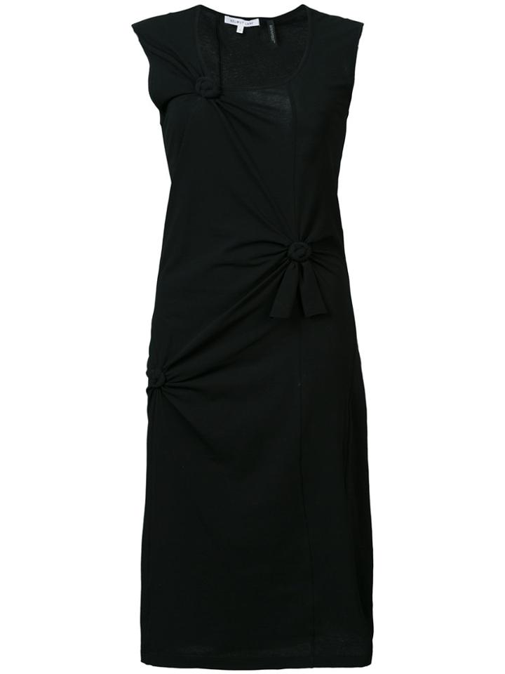 Helmut Lang Knot Detail Dress - Black
