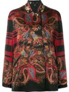 Etro Reversible Floral And Plaid Jacket