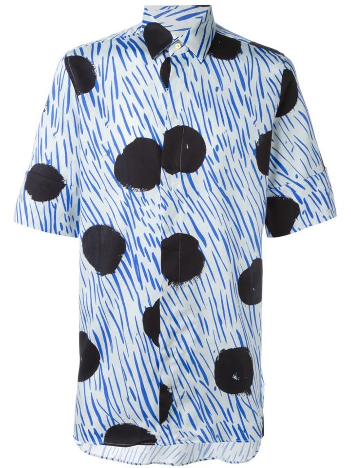 Paul Smith Polka Dots Print Shirt