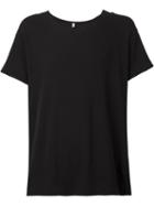 R13 'lukas' T-shirt, Men's, Size: Medium, Black, Polyurethane/cotton