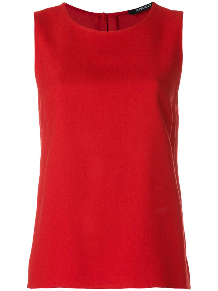 Styland Classic Tank Top - Red