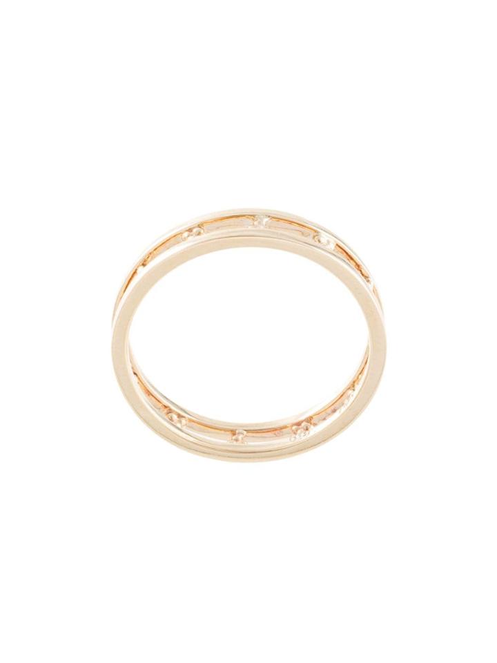 Natalie Marie 9kt Yellow Gold Layered Kadhi Cuff Ring