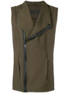 Alchemy Zipped Vest - Green