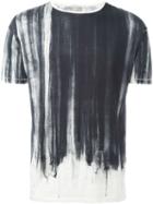 Nudie Jeans Co 'water Flow' Paint Effect Relaxed Fit T-shirt