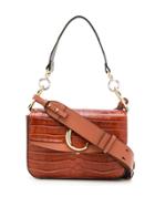 Chloé C Double Shoulder Bag - Brown