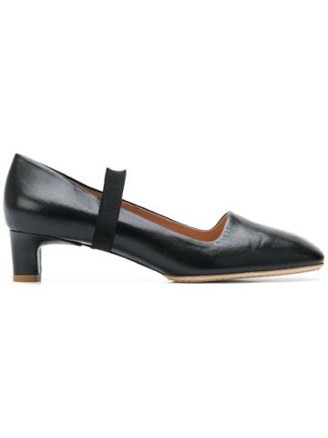 Santoni X Marco Zanini Strapped Pumps - Black