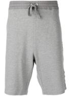 Moncler Gamme Bleu Piqué Drawstring Track Shorts, Men's, Size: Large, Grey, Cotton
