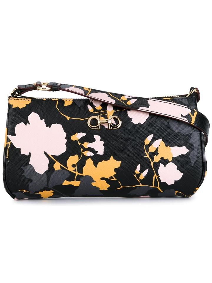 Salvatore Ferragamo Floral Print Shoulder Bag