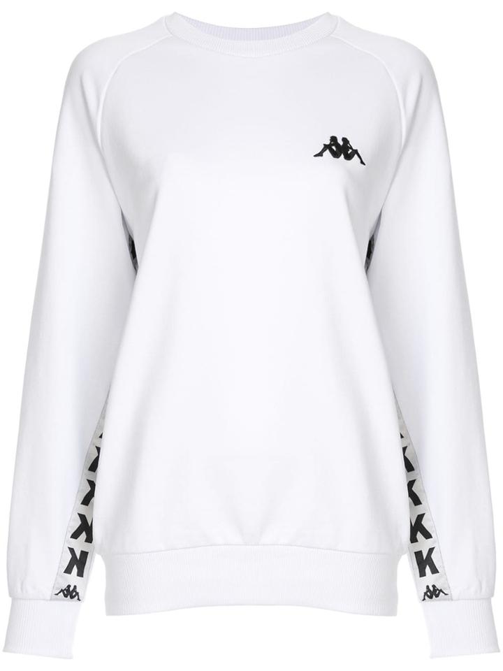 Kappa Kontroll Logo Sweatshirt - White