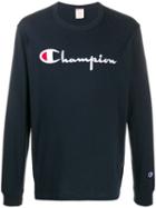 Champion Long Sleeved Sweater - Blue