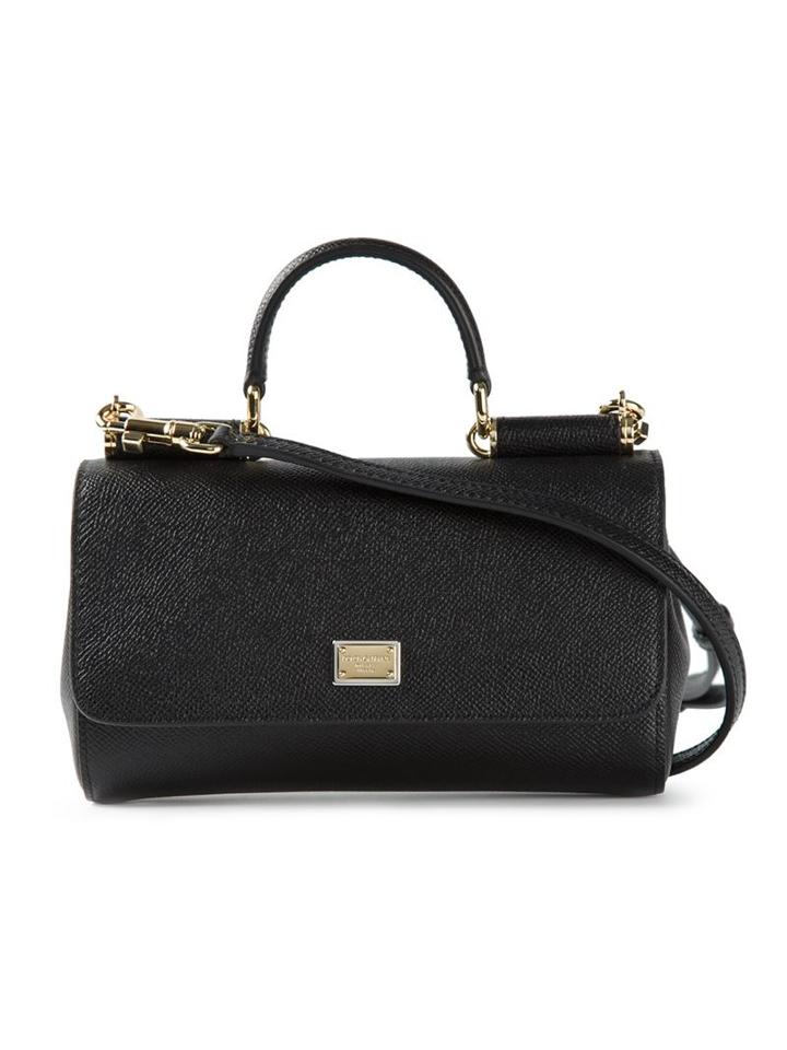 Dolce & Gabbana Small 'miss Sicily' Shoulder Bag, Women's, Black