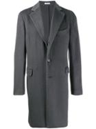 Boglioli Single-breasted Coat - Grey