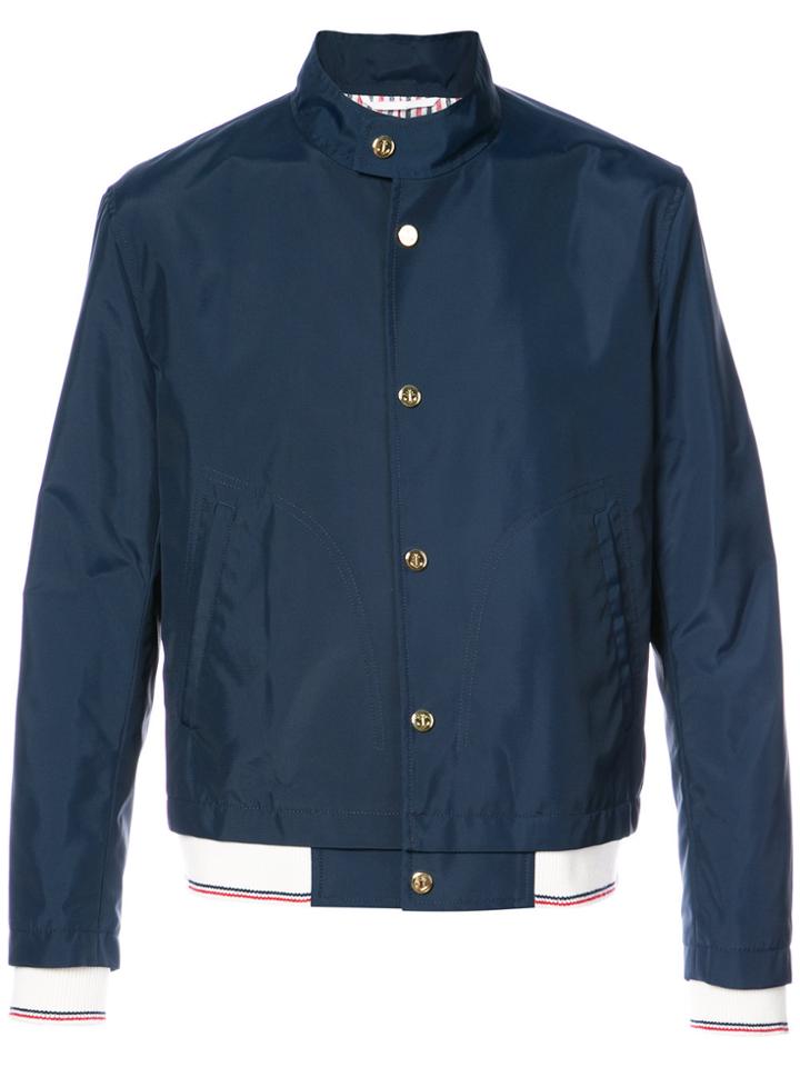 Thom Browne Bomber Jacket - Blue