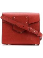 Maison Margiela Geometric Satchel Bag - Red