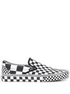 Vans Classic Slip-on Check Sneakers - White