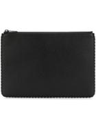 Maison Margiela Stippled Trim Pouch - Black