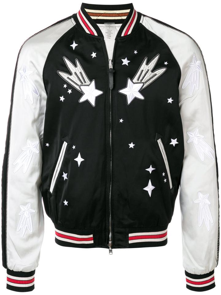 Coach Stars Bomber Jacket - Black