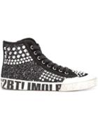 Ash Studded High Top Sneakers