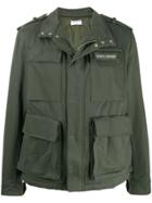 Ih Nom Uh Nit Military Cargo Jacket - Green