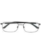 Giorgio Armani - Square Frame Glasses - Men - Acetate/metal - 55, Black, Acetate/metal