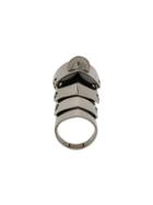 Vivienne Westwood Layered Oversized Ring - Silver