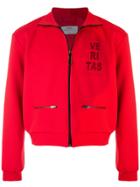 Oamc Bashment Zipped Jacket - Red