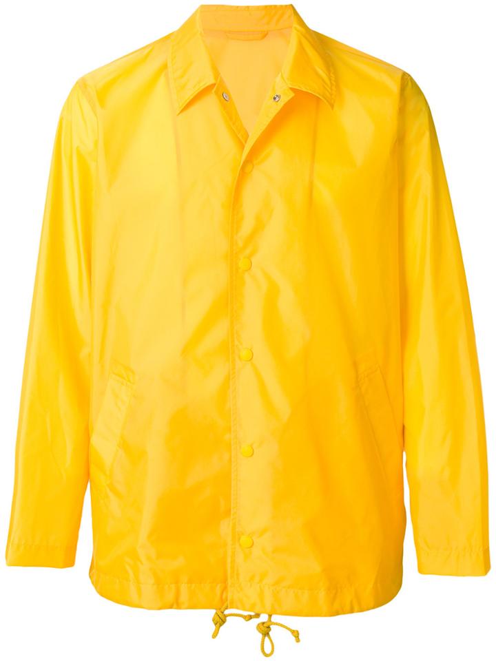 John Lawrence Sullivan Back Print Shirt Jacket - Yellow & Orange