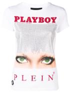 Philipp Plein Playboy Cover T-shirt - White