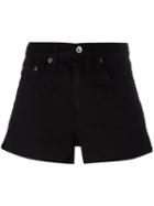 Rag & Bone /jean Five-pocket Shorts, Women's, Size: 24, Black, Cotton/tencel