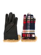 Dsquared2 Kids Plaid Gloves, Boy's, Size: 18 Cm