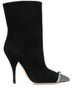 Marco De Vincenzo Embellished Toe Ankle Boots - Black