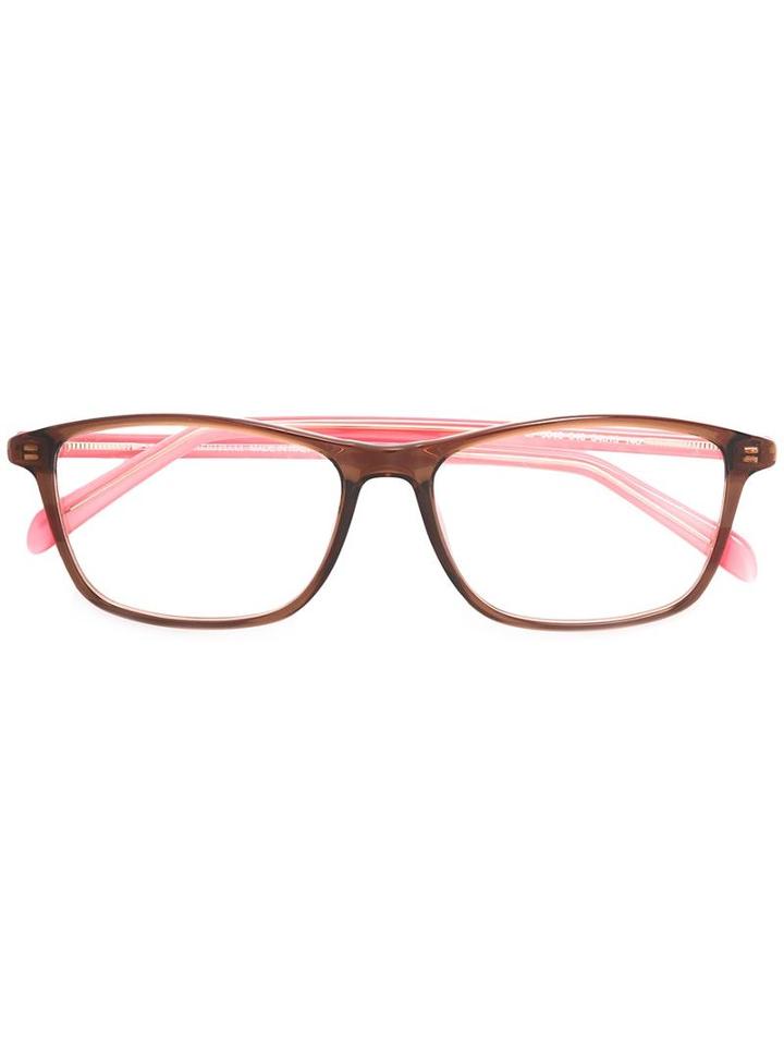 Emilio Pucci Two Tone Glasses, Pink/purple, Acetate