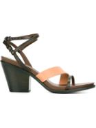 A.f.vandevorst X3730 Sandals, Women's, Size: 39, Green, Calf Leather/bos Taurus