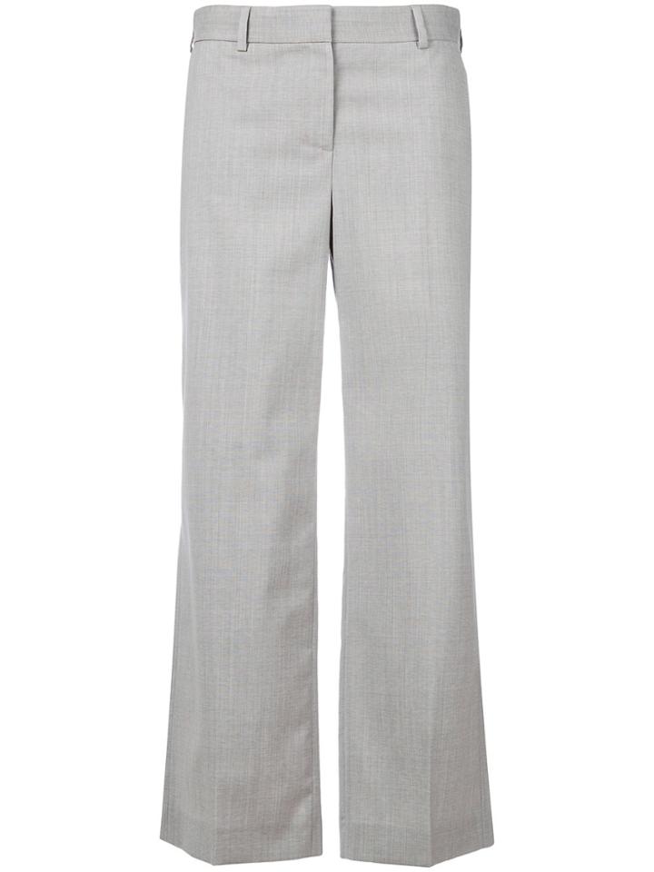 Ps By Paul Smith Wide-leg Trousers - Grey