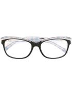 Emilio Pucci Square Frame Glasses - Black