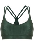 Track & Field Textured Power Top - Green