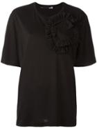 Love Moschino 'st. Cuore' T-shirt, Women's, Size: 38, Black, Cotton/modal